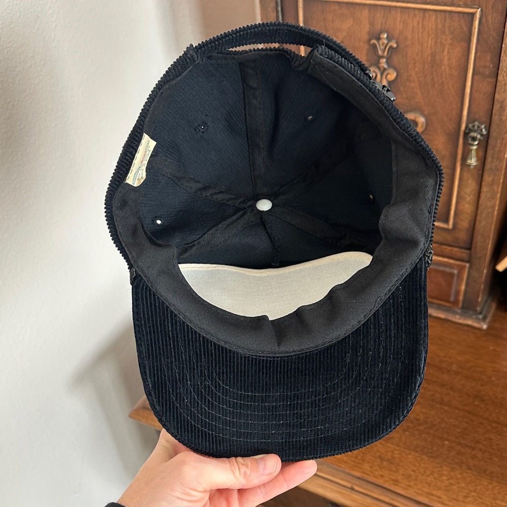Metallica Black Corduroy Cap Vintage - Picture 3 of 5